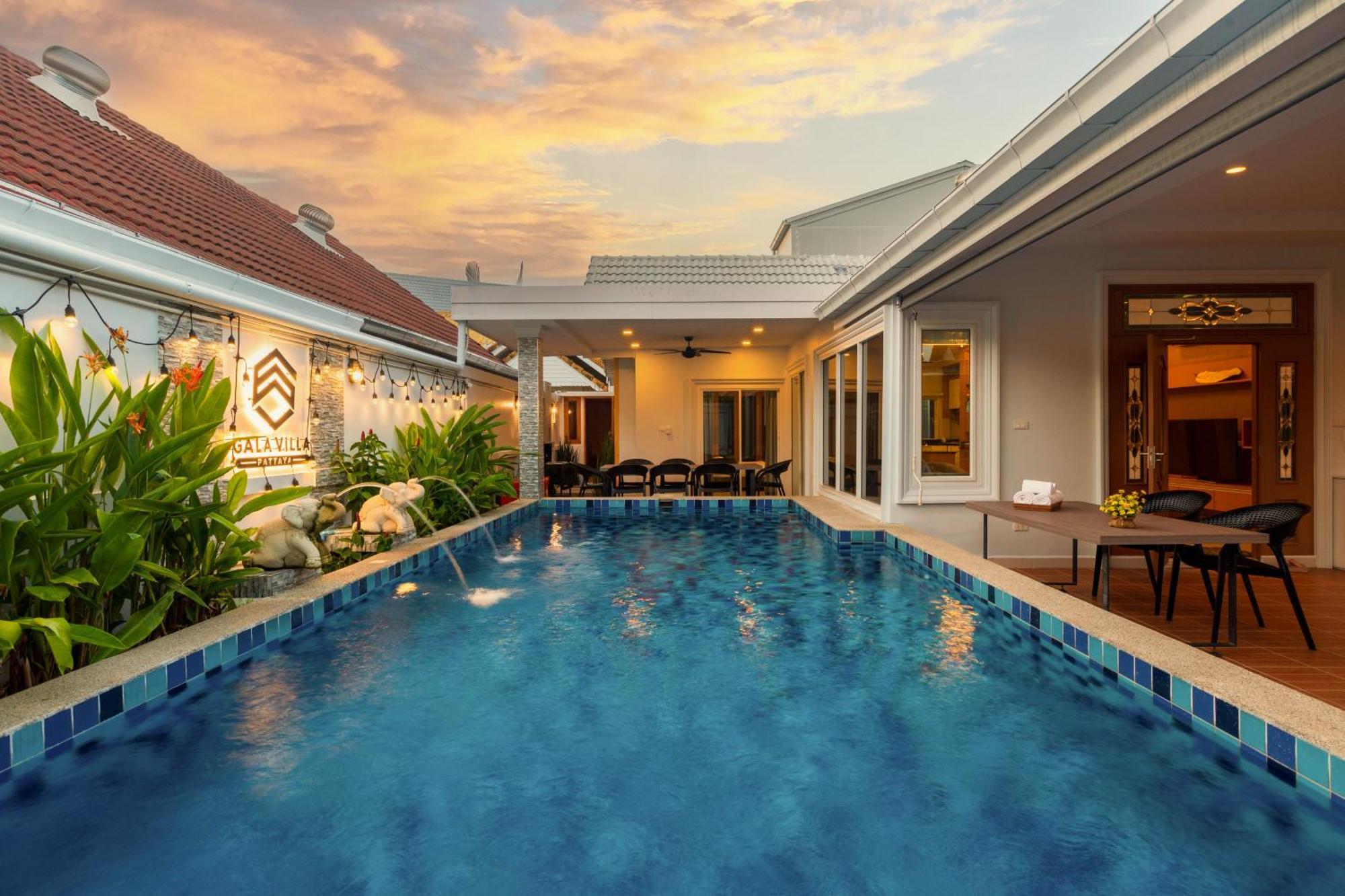 Pattaya Private Villa - Pool,Sauna,Snooker,Bbq Εξωτερικό φωτογραφία