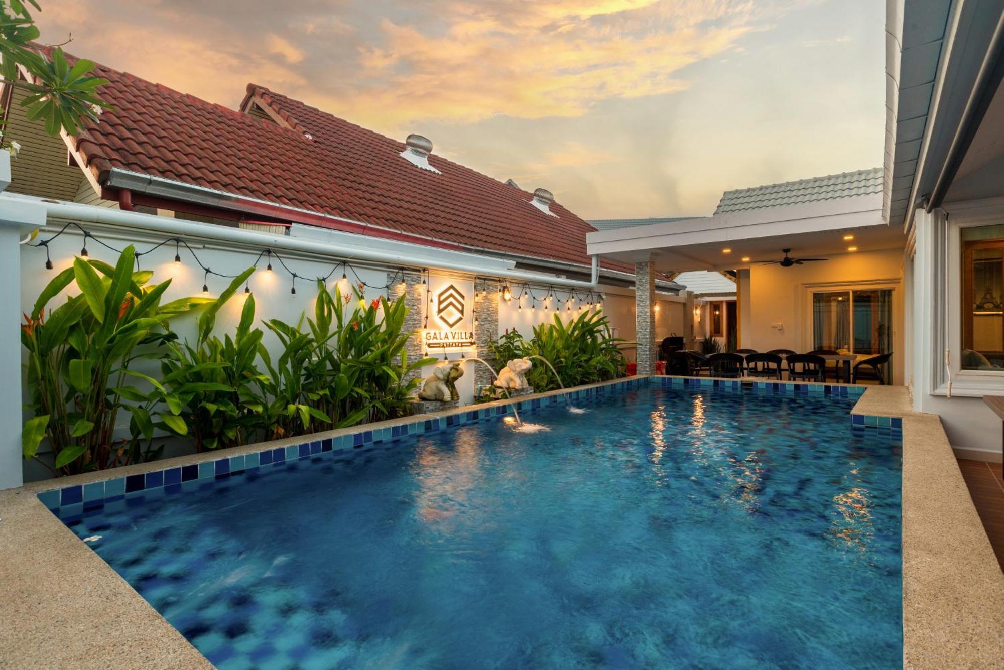 Pattaya Private Villa - Pool,Sauna,Snooker,Bbq Εξωτερικό φωτογραφία