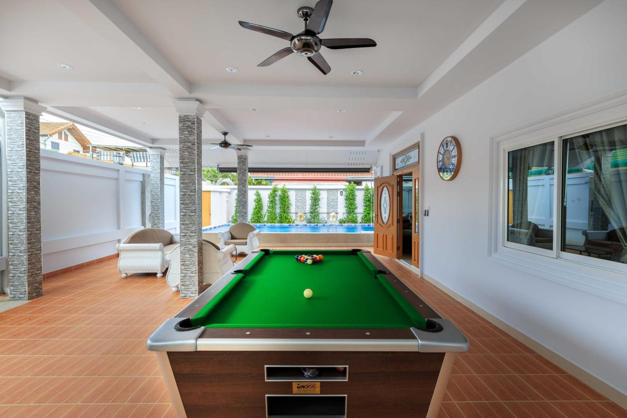 Pattaya Private Villa - Pool,Sauna,Snooker,Bbq Εξωτερικό φωτογραφία
