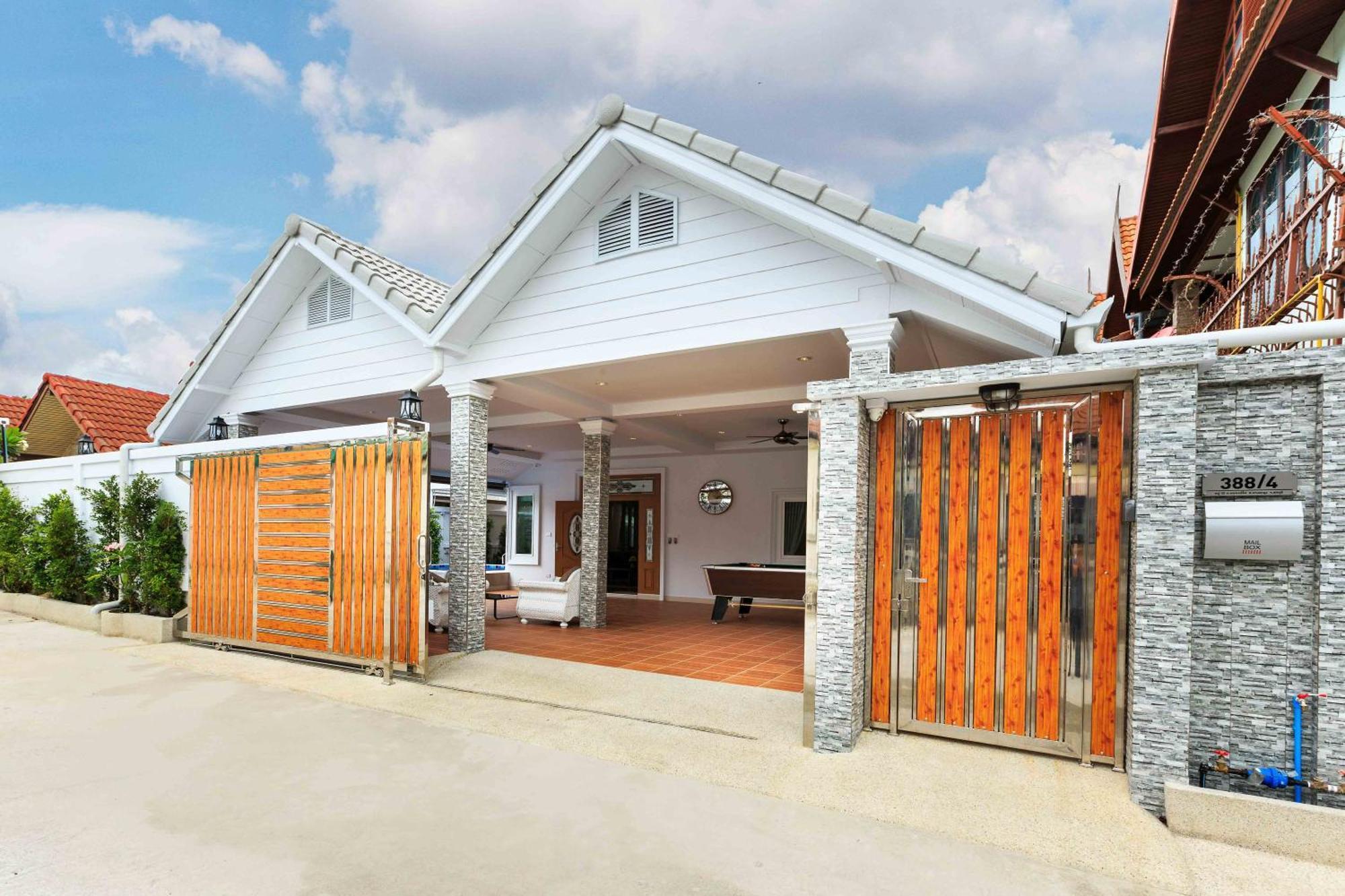 Pattaya Private Villa - Pool,Sauna,Snooker,Bbq Εξωτερικό φωτογραφία