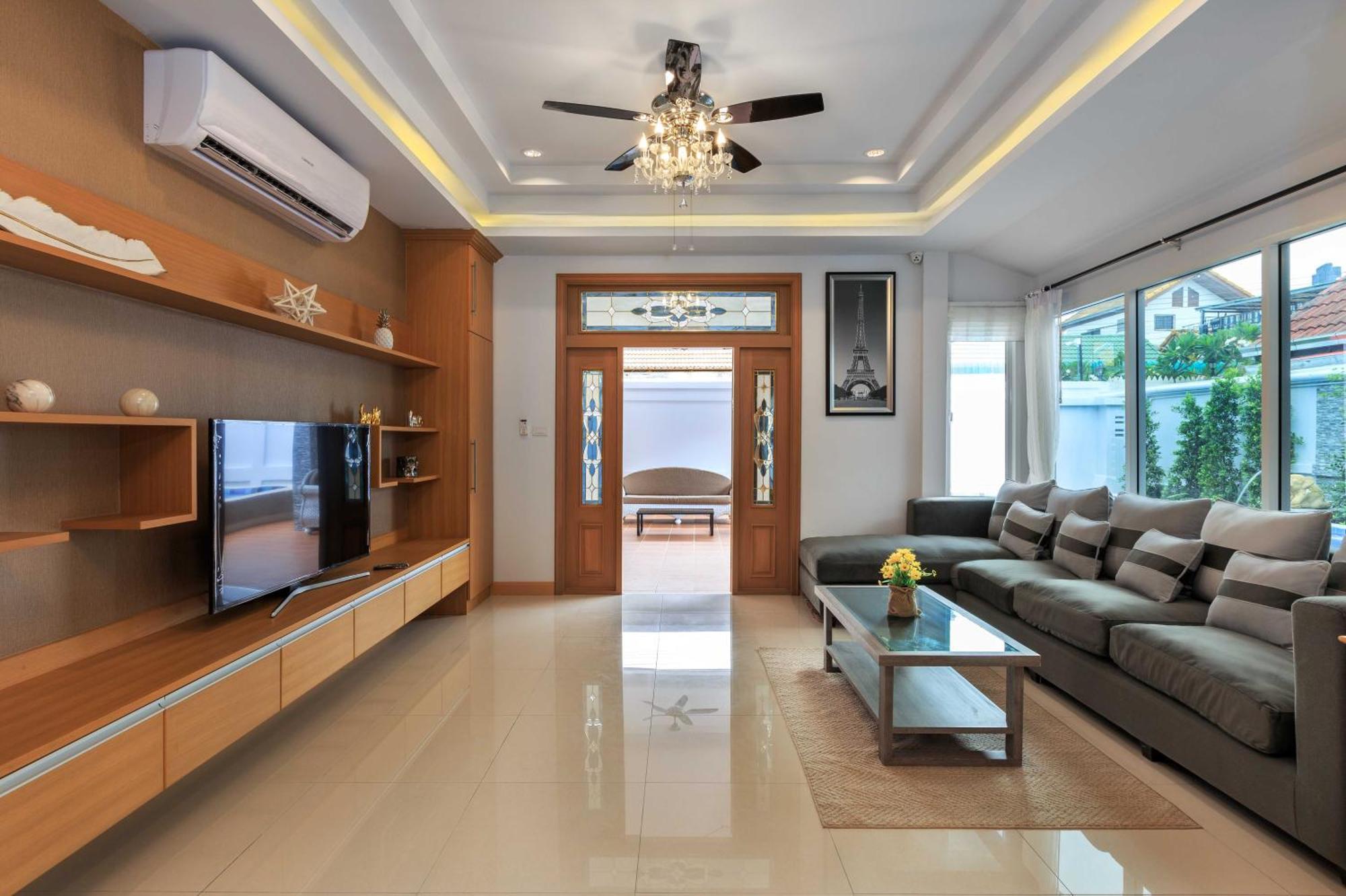 Pattaya Private Villa - Pool,Sauna,Snooker,Bbq Εξωτερικό φωτογραφία
